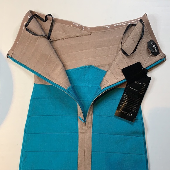 Bebe cross Front color block dress - Picture 6 of 8